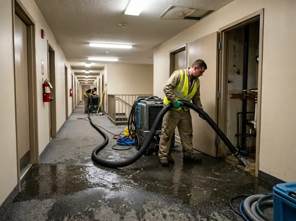 multi-unit-apartment-hallway-f-005 — frequently asked questions, Emergency Burst Pipe Water Extraction & Removal in Coopersv…